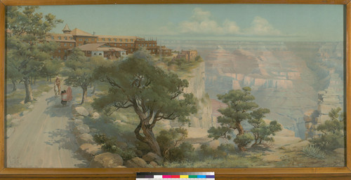 El Tovar, Grand Canyon, Arizona, on the Santa Fe