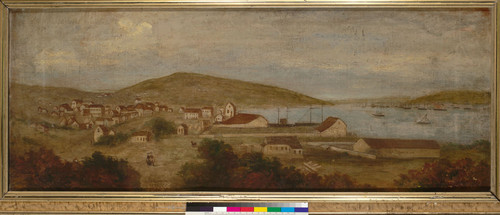 [View of San Francisco waterfront, 1850]