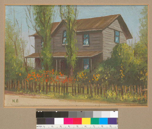 House with Picket Fence