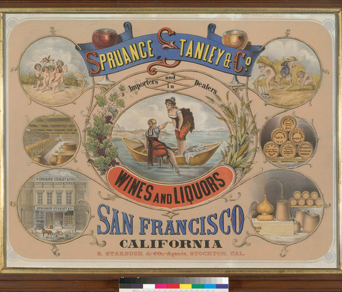 Spruance Stanley & Co., Wines & liquors, San Francisco