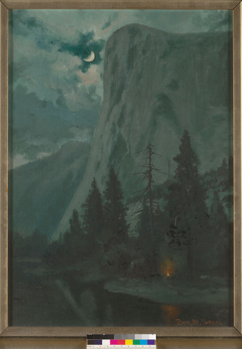 [Yosemite Valley by moonlight, Calif.]