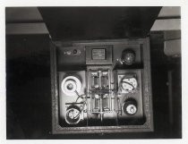 National Radio Company audio transformer (front inside view)