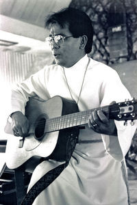 Pastor Victorio Saquilayan, Ascension Lutheran Church, Cebu, Filippinerne, oktober 1991