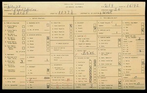 WPA household census for 1037 E 21ST ST, Los Angeles