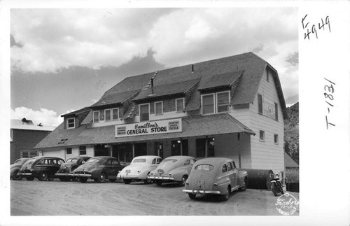 Hamilton's General Store & U.S. Post Office - June Lake — Calisphere