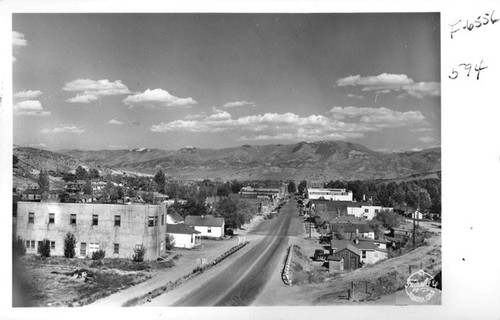 Entering Ely Nevada on U.S. Highway 50