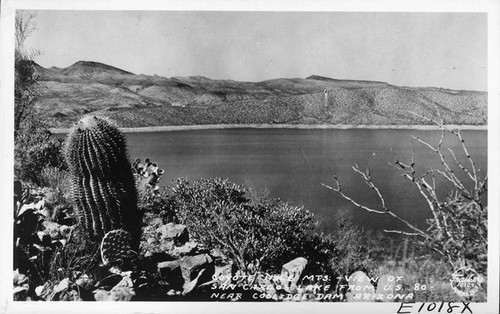 San Carlos Lake near Coolidge Dam, Arizona