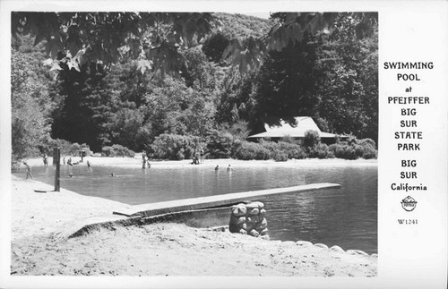 Swimming Pool at Pfeiffer Big Sur State Park Big Sur California