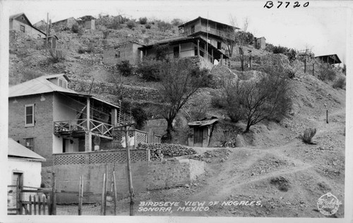 Birdseye View of Nogales, Sonora, Mexico