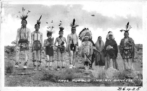 Taos Pueblo Indian Dancers