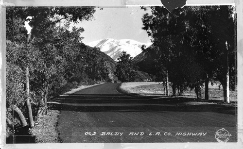 Old Baldy and L.A. County Highway