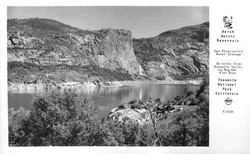 Hetch Hetchy Resevoir Yosemite National Park, California