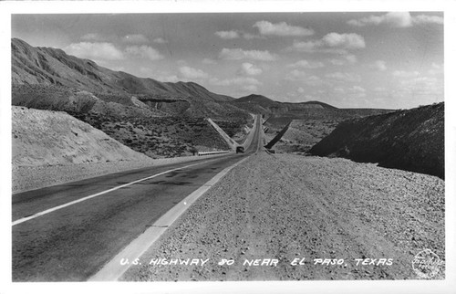 U.S. Highway 80 Near El Paso, Texas