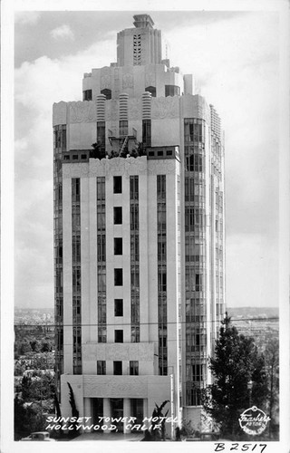 Sunset Tower Hotel Hollywood, Calif