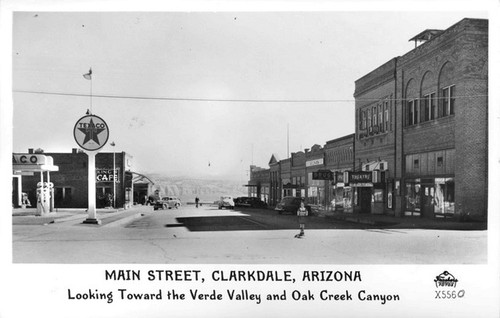 Main Street, Clarksdale, Arizona