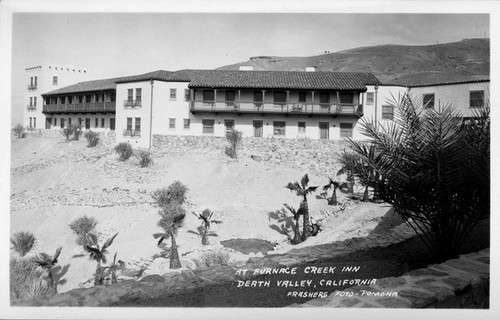 At Furnace Creek Inn Death Valley, California