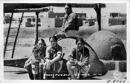 Taos Pueblo Indians, N.M