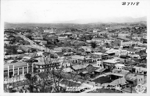 Birdseye View of Nogales, Sonora, Mexico