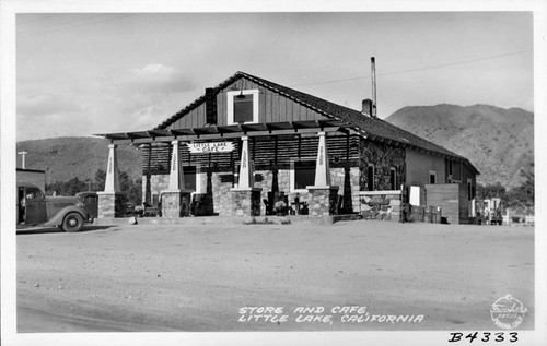 Store and Cafe Little Lake, California