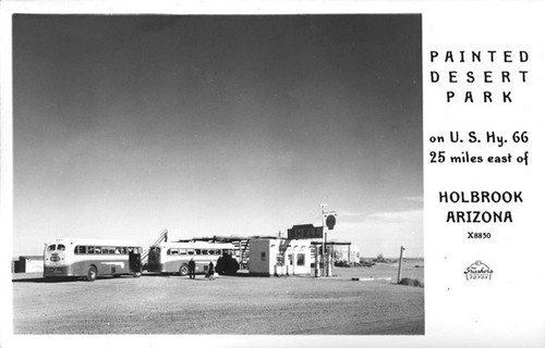 Painted Desert Park on U.S. Hy. 66 25 Miles eEast of Holbrook Arizona