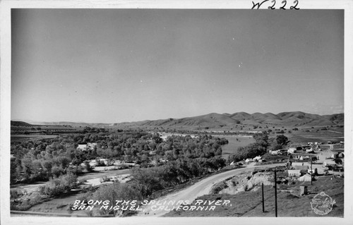 Along the Salinas River, San Miguel, California