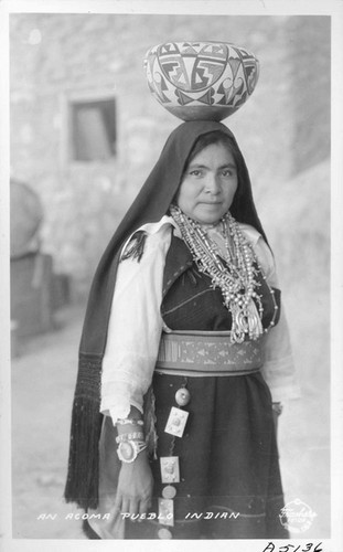 An Acoma Pueblo Indian