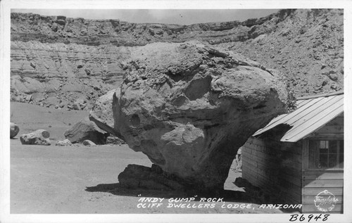 "Andy Gump" Rock Cliff Dwellers Lodge, Arizona