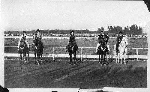 Horseback Riders, Los Angeles County Fair