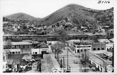 Birdseye View of Nogales, Sonora, Mexico