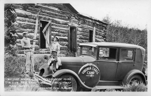 At the Historice Dunderberg Mine A Side Trip from Virginia Lakes Camp Mono County, Calif