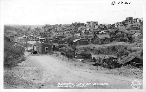 Birdseye View of Nogales, Sonora, Mexico