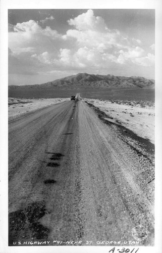 U.S. Highway #91 Near St. George, Utah