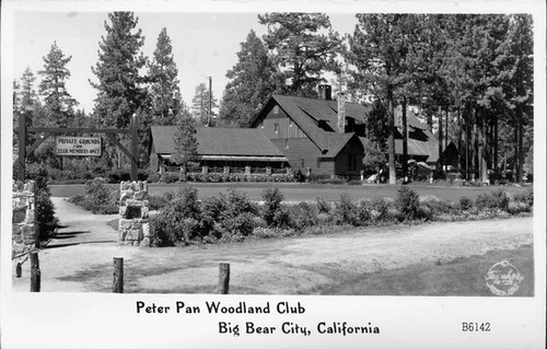 Peter Pan Woodland Club Big Bear City, California