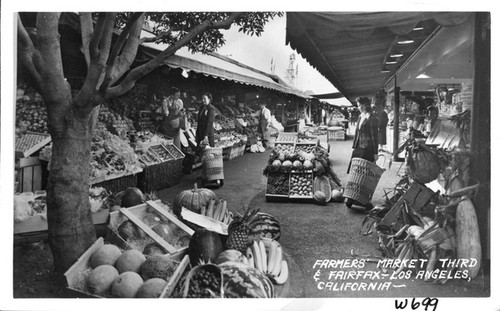 Farmer's Market Third & Fairfax- Los Angeles, California