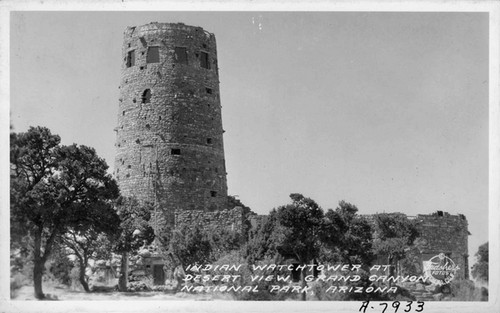 Indian Watchtower at Desert View, Grand Canyon National Park, Arizona