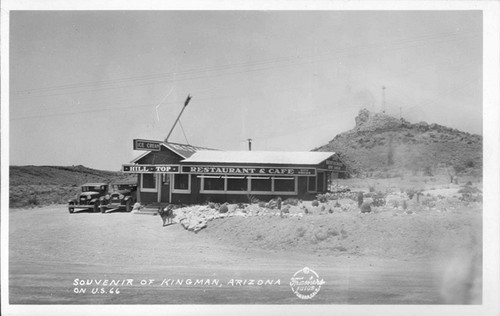 Souvenir of Kingman, Arizona on U.S. 66