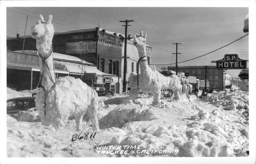 Winter Time Truckee, California