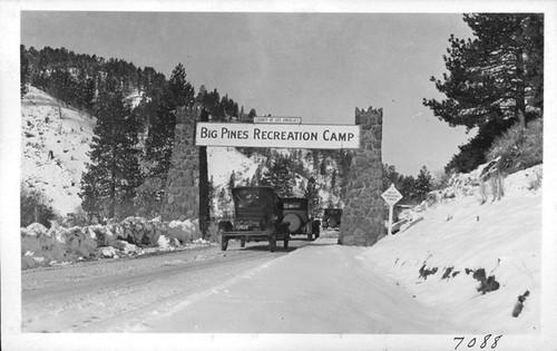 Big Pines Recreation Camp County of Los Angeles
