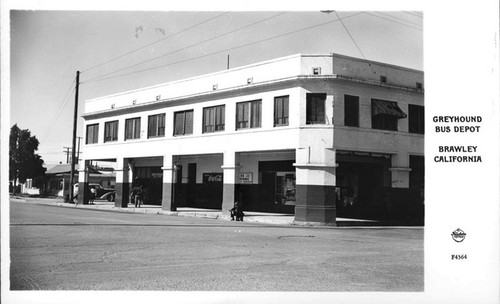Greyhound Bus Depot Brawley California