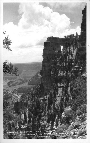 Angels Window Cape Royal North Rim Grand Canyon National Park
