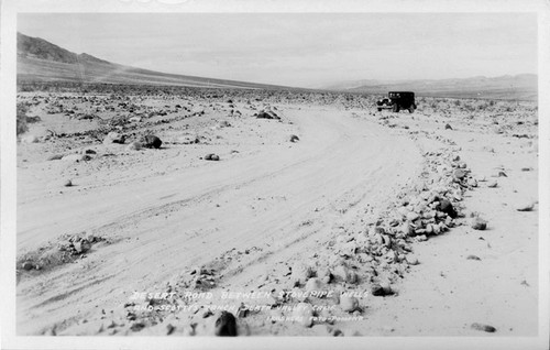 Desert Road Between Stovepipe Wells and Scotty's Ranch, Death Valley, Calif