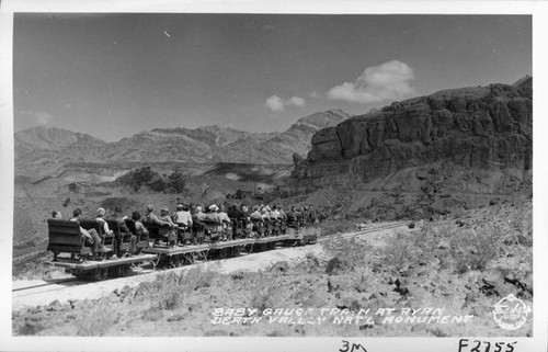 Baby Gauge Train at Ryan Death Valley Nat'l Monument