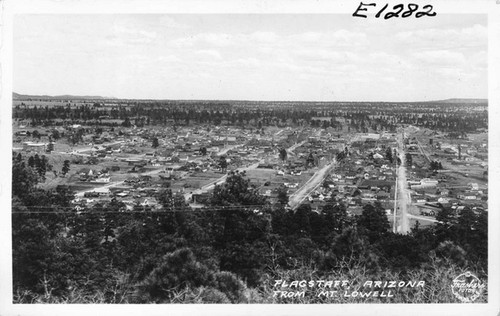 Flagstaff, Arizona from Mt. Lowell