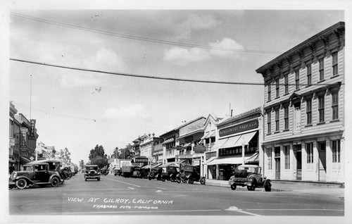 View at Gilroy, California