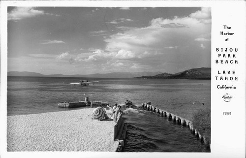 The Harbor at Bijou Park Beach, Lake Tahoe, California