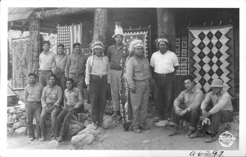 Indians at Palm Canyon [Caption From Frasher Indexes]