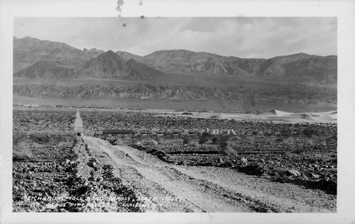 Eichbaum Toll Road Across Death Valley at Stove Pipe Wells