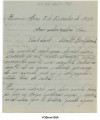 Letter from Martita Tejedor to Viahdach Olcott Bickforod, November 5, 1938