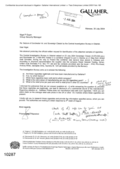[ A letter from Przemyslaw Fillipowicz to Nigel P Espin regarding Seizure of Dorchester International and Sovereign classic by the Central Investigation Bureau in Gdansk]