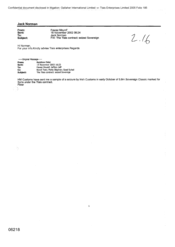 [E-mail from Mounif Fawaz to Norman Jack regarding the Tlais Contract-Seized Sovereign]